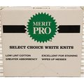 Merit Pro MP01003 White Green Box Choice Knit Rags 160101